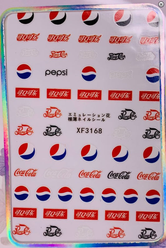 Pepsi One Water decal