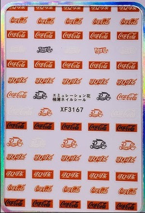 Coca Cola Water Decal