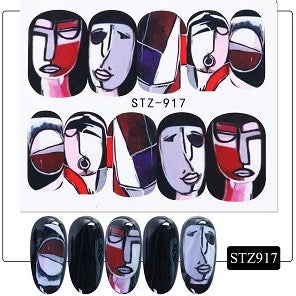 Give Me Face, Nailcasso - Water Decals